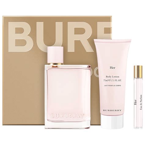 burberry herperfume lotion